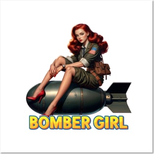 BOMBERGIRL Posters and Art